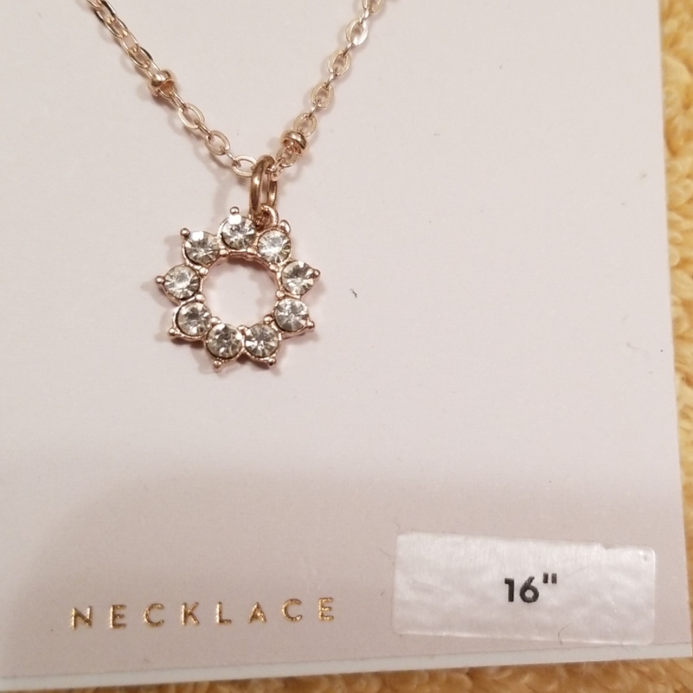 LC Lauren Conrad Pair of Necklaces 16" - Picture 7 of 8
